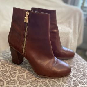 Michael Kors boots, leather upper size 9 1/2M. I have 2 pair of these same size.